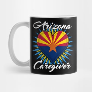 Arizona Caregiver (white font) Mug